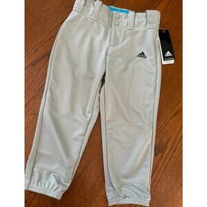 NWT Adidas Aeroready Softball Elastic Bottom- Classic Fit- S